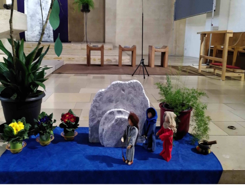 Ostergottesdienst an der Außenstelle