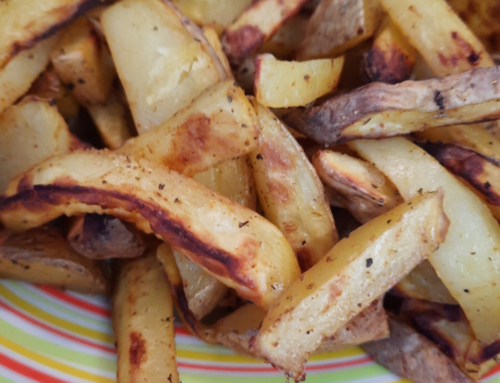 Leckere Kartoffel-Wedges aus der Schulküche