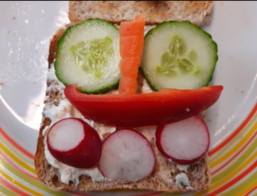 Bunte Sandwiches in Klasse 5