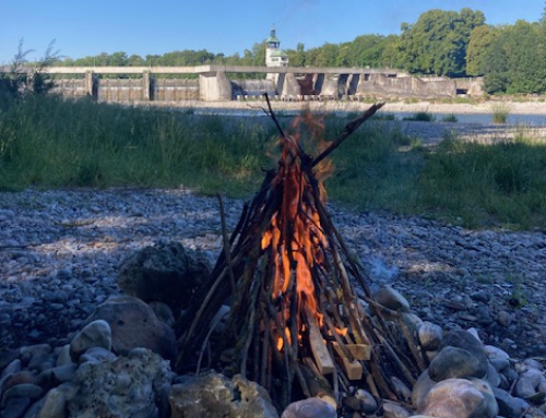 Feuer, Hot Dogs und Natur – Die 4a feiert ihre Klassensteine