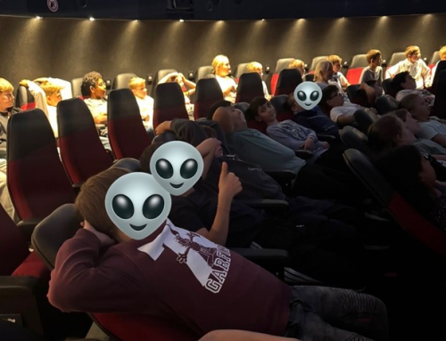 Die Klasse 4a hebt ab